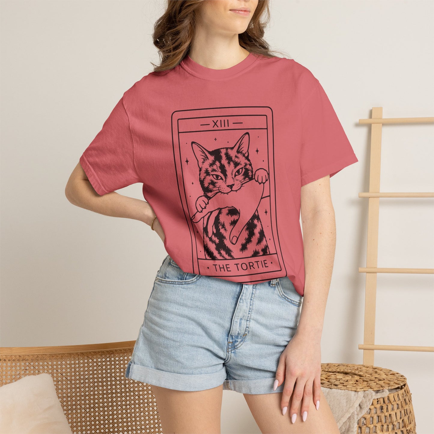 THE TORTIE Tarot Cat T-Shirt