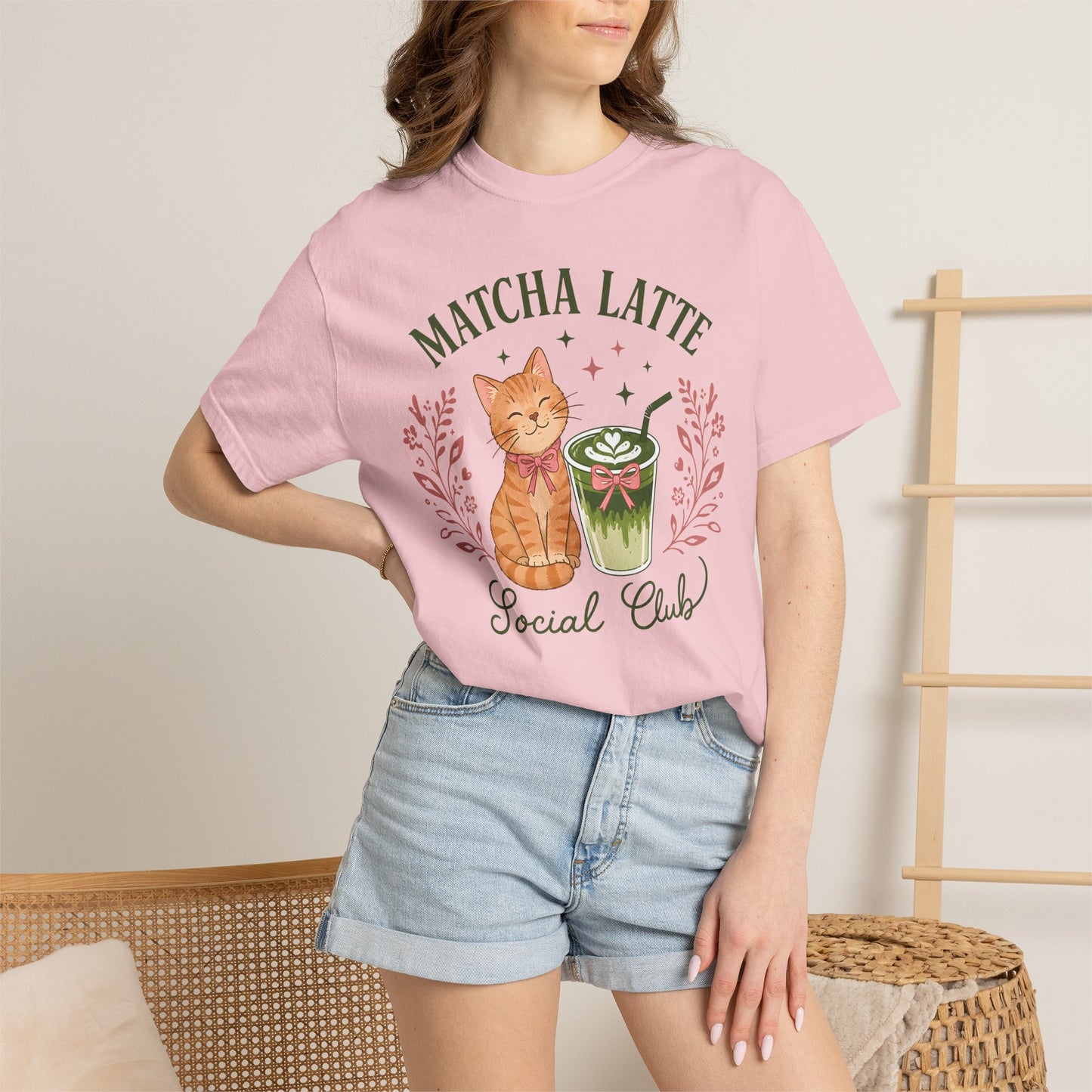 Matcha Latte Cat T-Shirt