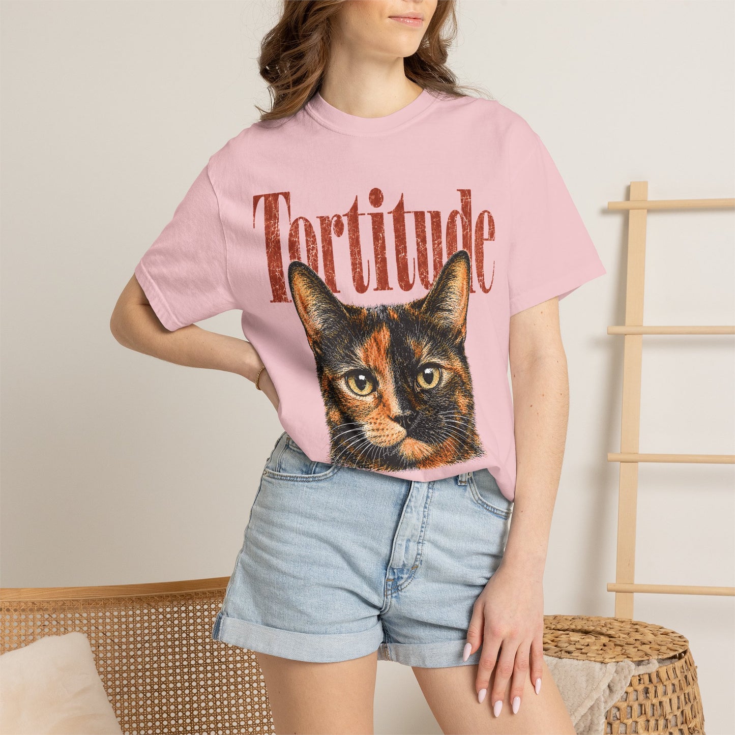 Tortitude Tortie Cat T-Shirt