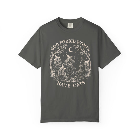 God Forbid Women Cat T-Shirt