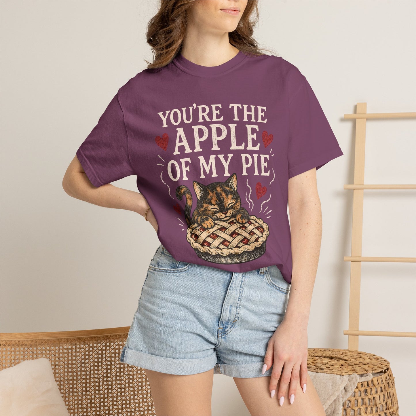 Apple of My Pie Tortie Cat T-Shirt