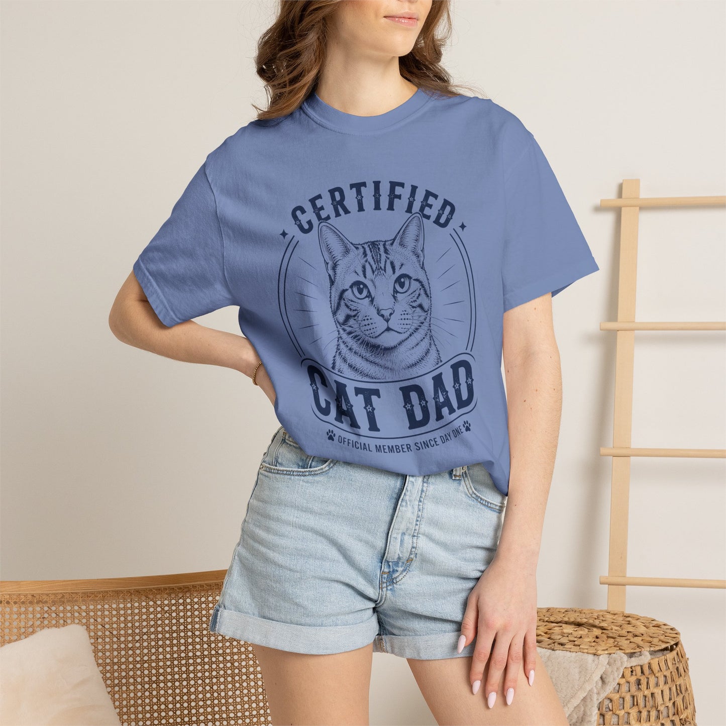 Certified Cat Dad T-Shirt
