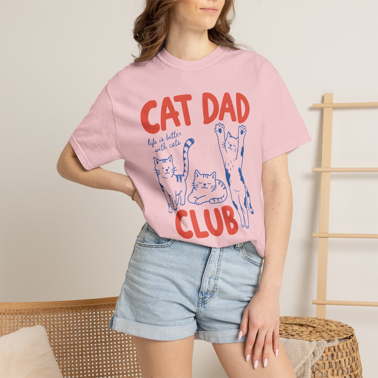 Cat Dad Club T-Shirt
