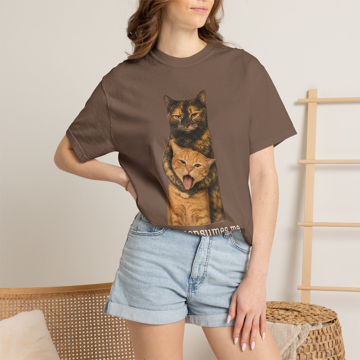 Rage Consumes Me Tortie Cat T-Shirt