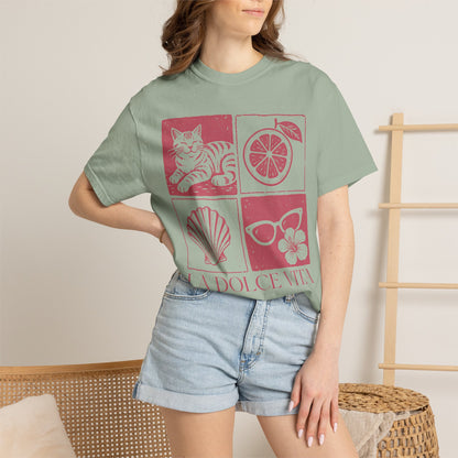 La Dolce Vita Cat T-Shirt