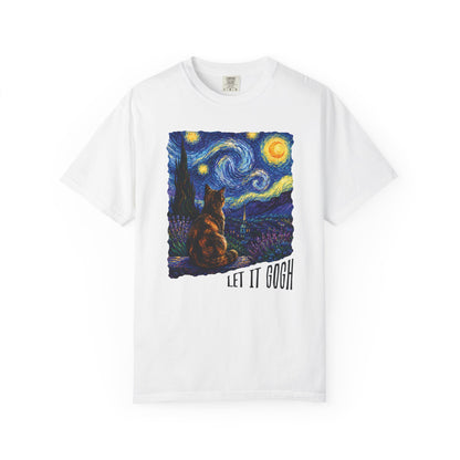 Let It Gogh Tortie Cat T-Shirt