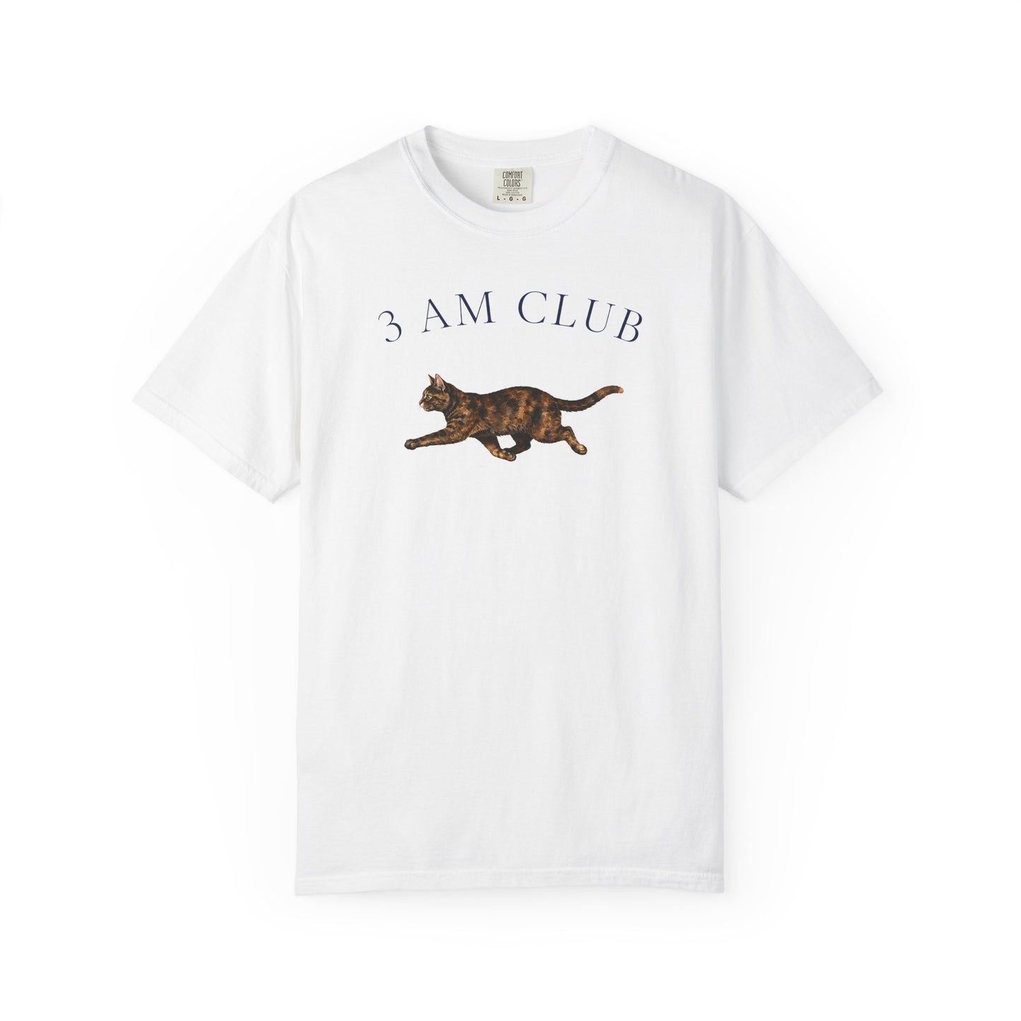 3 AM Club Tortie Cat T-Shirt