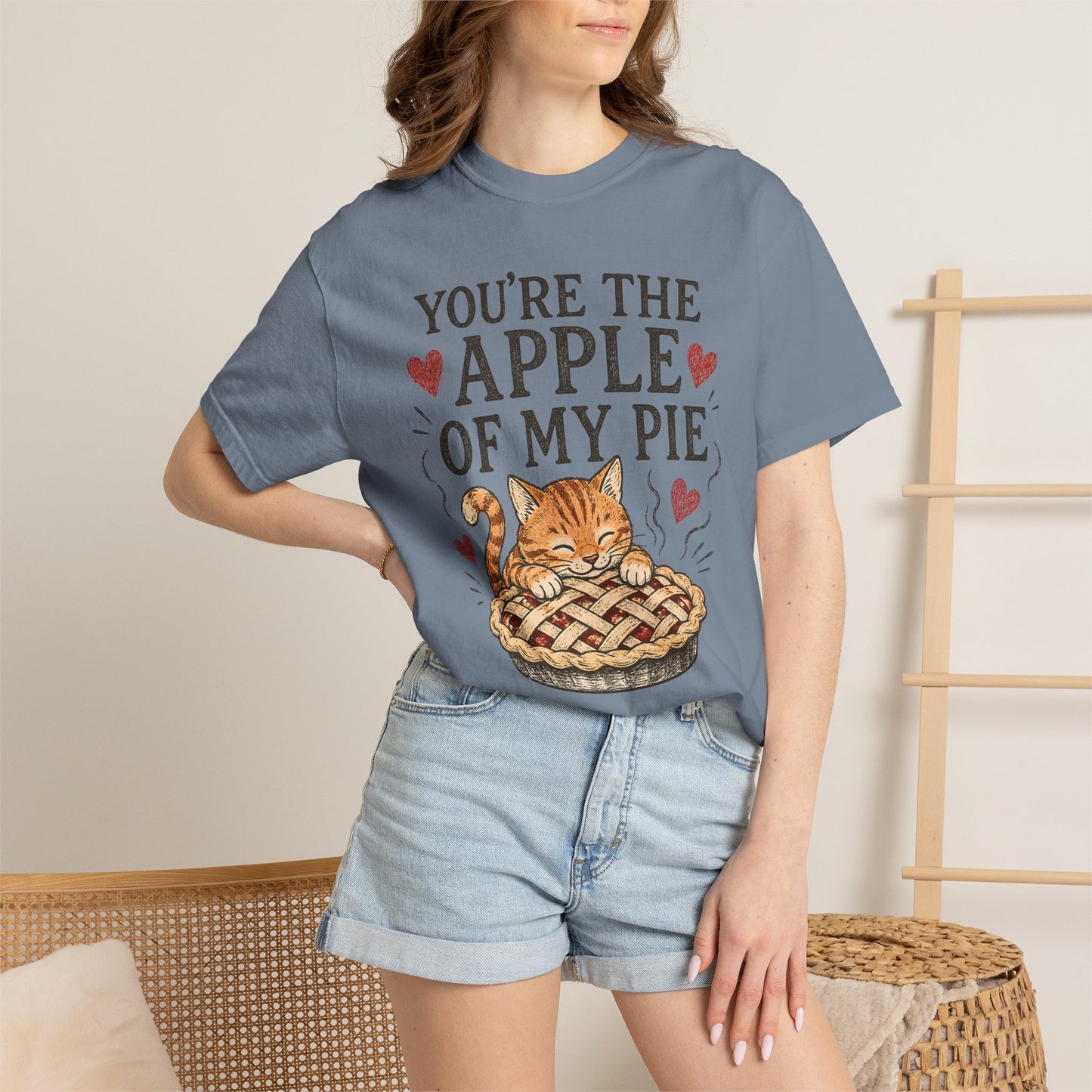 Apple of My Pie Cat T-Shirt