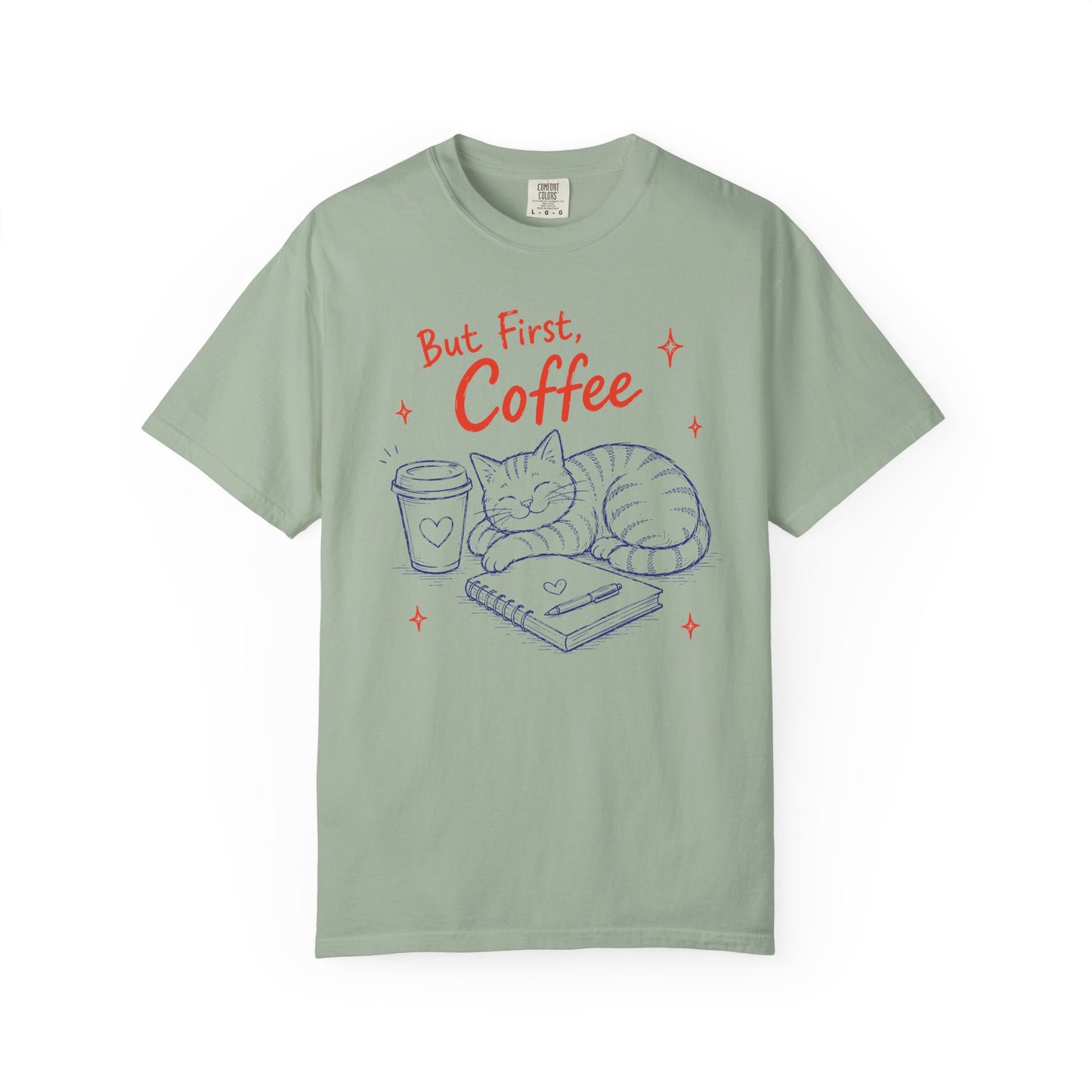But First Coffee Cat T-Shirt