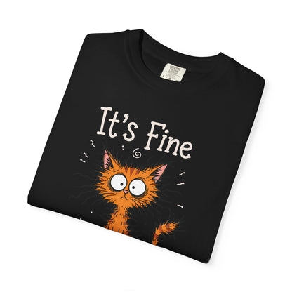 It’s Fine Orange Cat T-Shirt