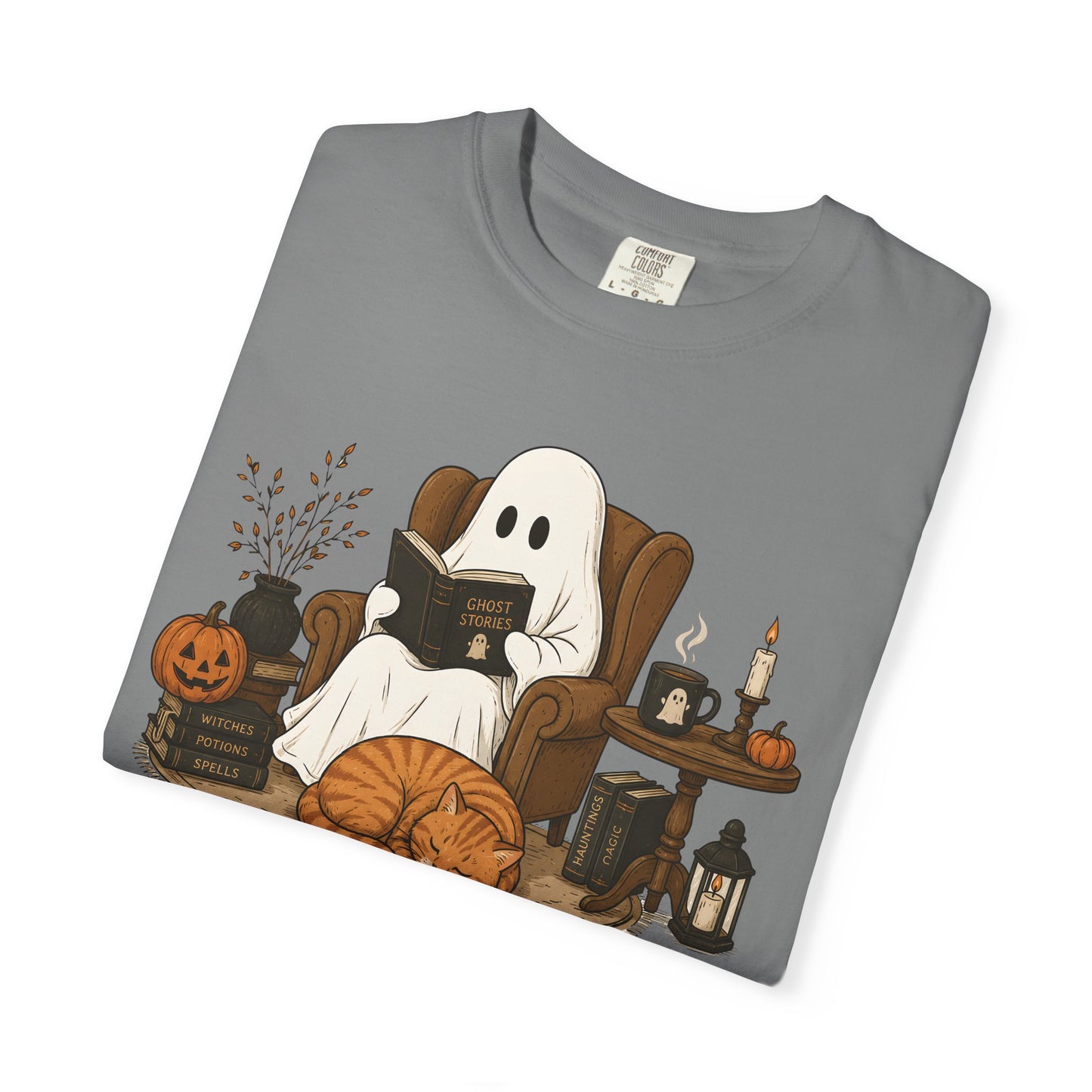 Cozy Ghost Cat T-Shirt