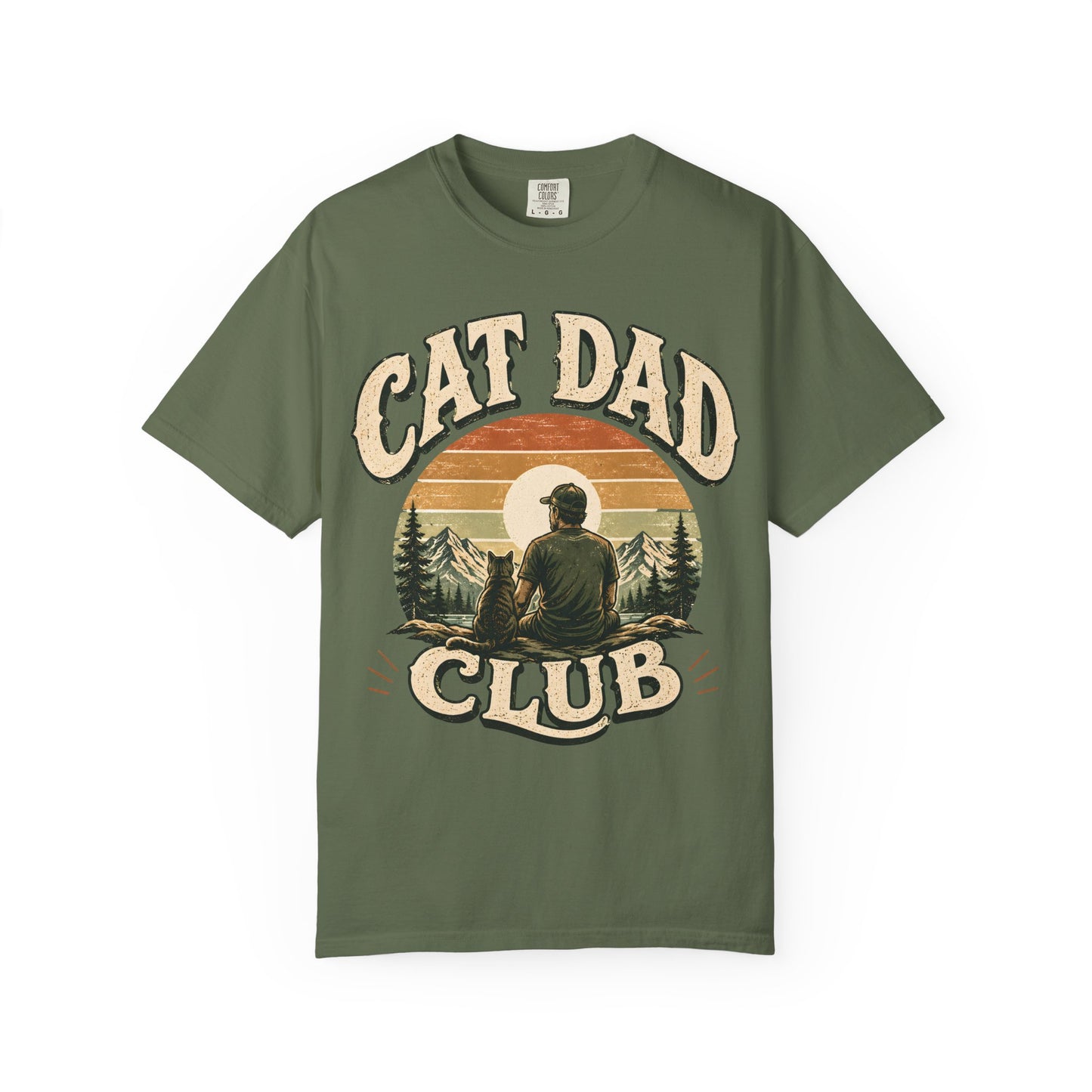Cat Dad Club T-Shirt