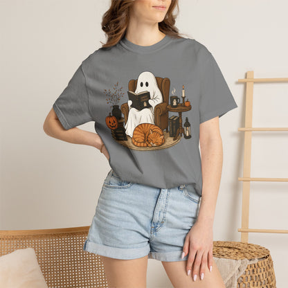 Cozy Ghost Cat T-Shirt