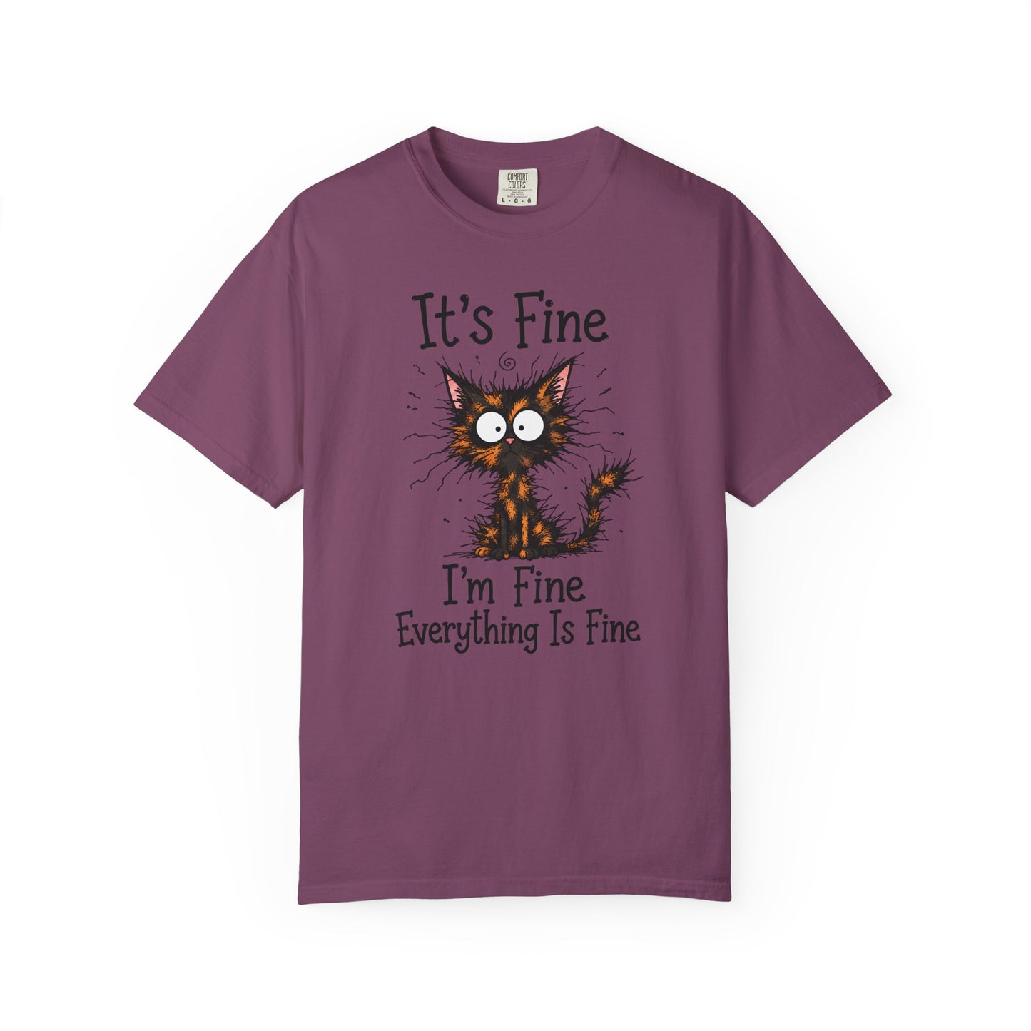 It’s Fine Tortie Cat T-Shirt