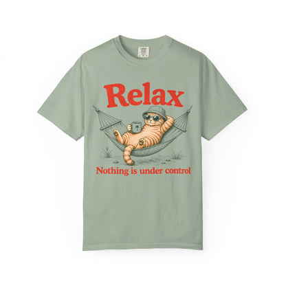 Nothing Is Under Control Cat T-Shirt
