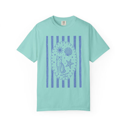 Summer Vibes Cat T-Shirt