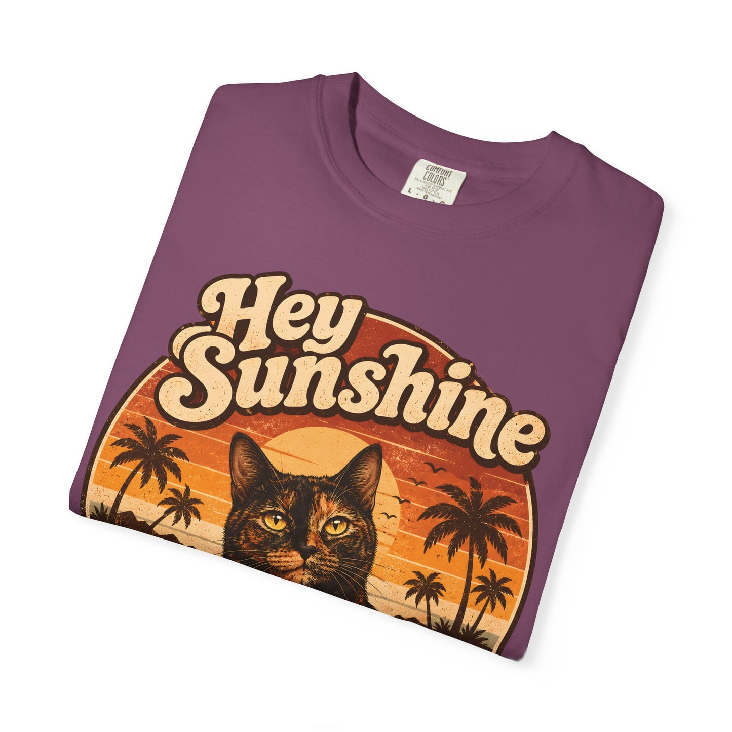 Hey Sunshine Tortie Cat T-Shirt