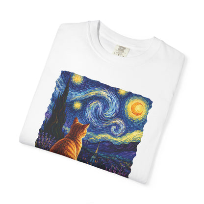 Let It Gogh Orange Cat T-Shirt