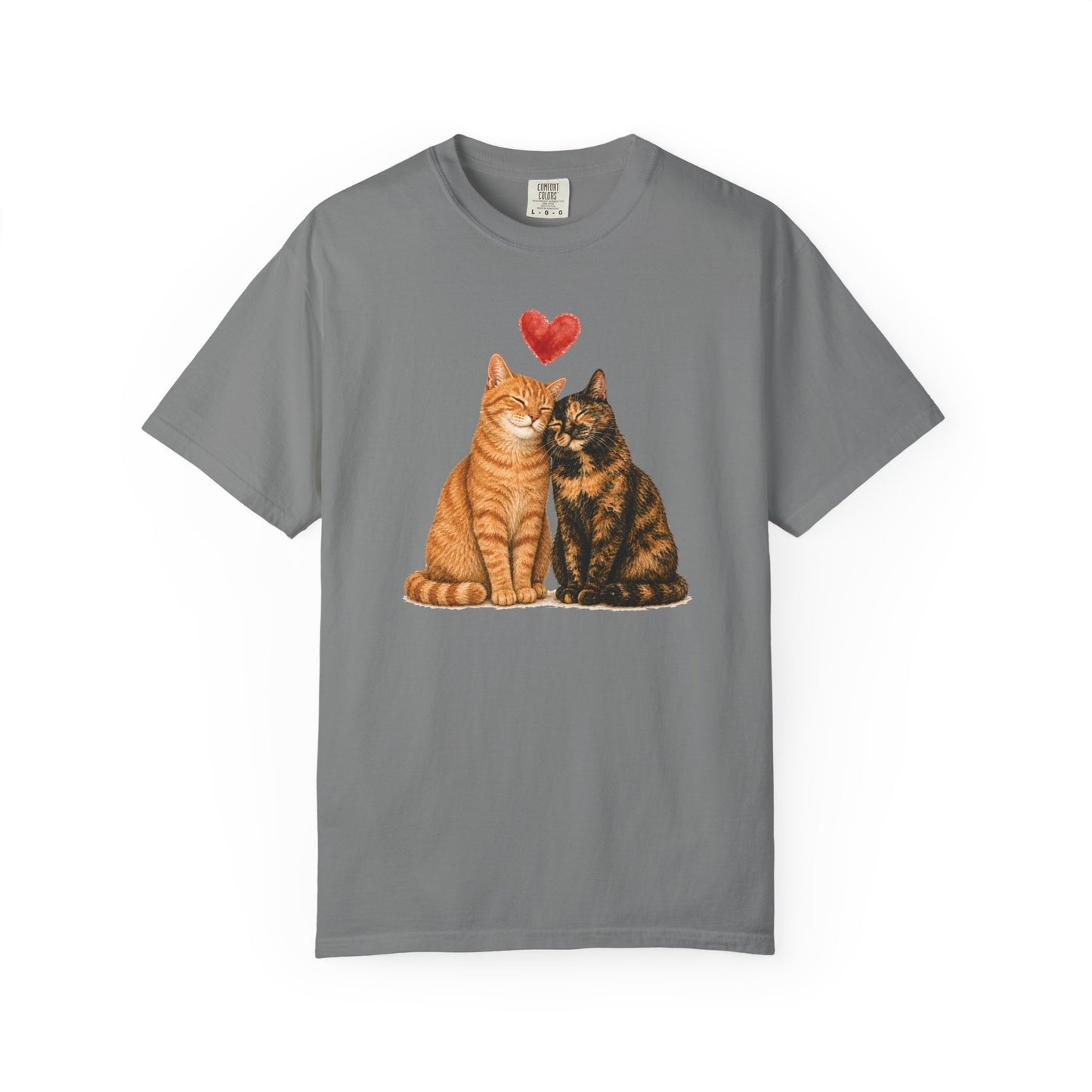 Orange & Tortie Cat T-Shirt
