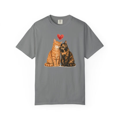 Orange & Tortie Cat T-Shirt