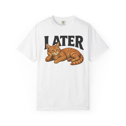 Later Orange Cat T-Shirt