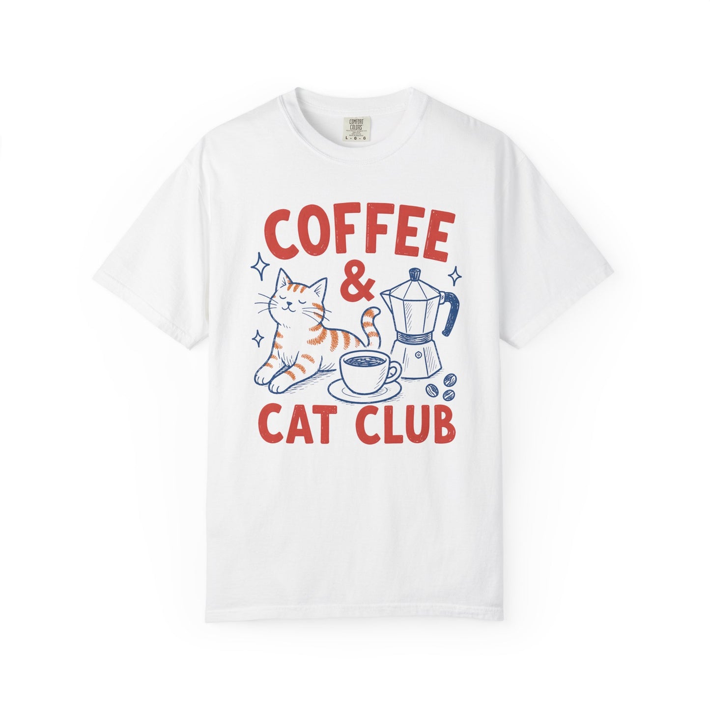 Coffee & Cat Club T-Shirt