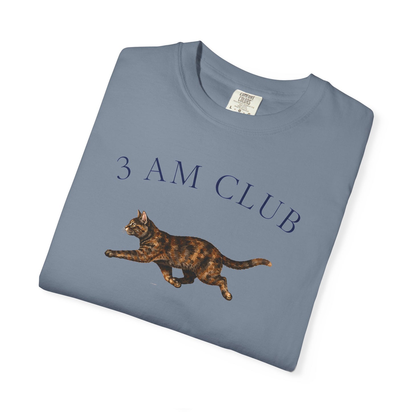 3 AM Club Tortie Cat T-Shirt