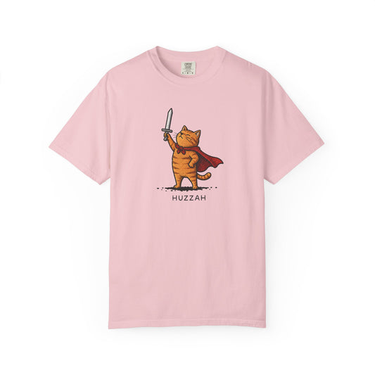 Huzzah Orange Cat T-Shirt