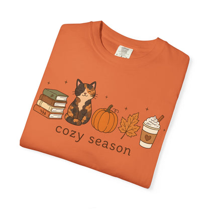 Cozy Season Tortie Cat T-Shirt