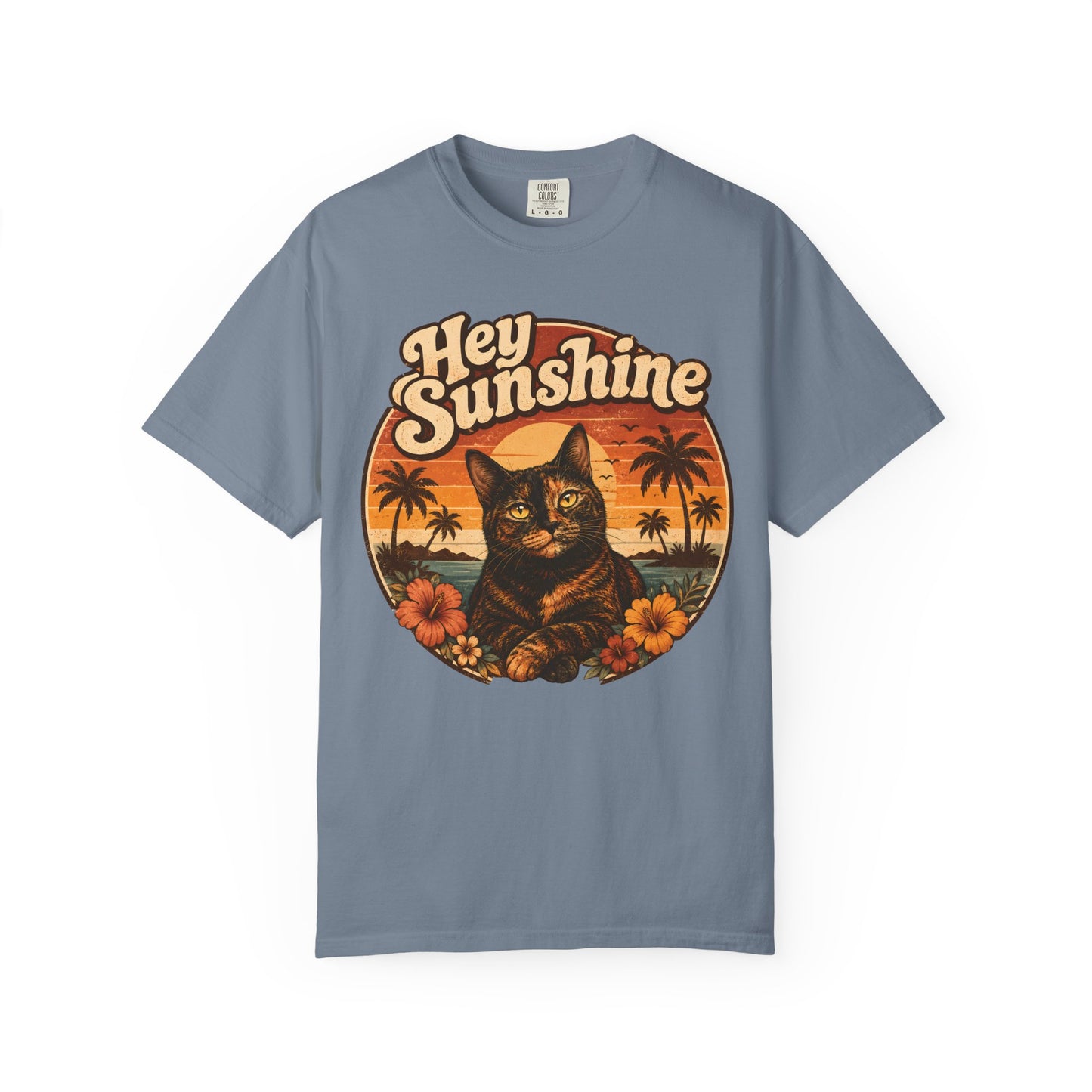 Hey Sunshine Tortie Cat T-Shirt