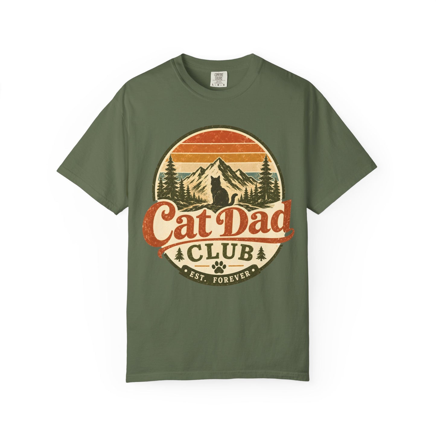 Cat Dad Club T-Shirt