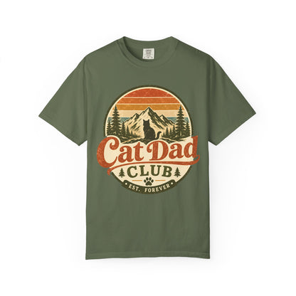 Cat Dad Club T-Shirt
