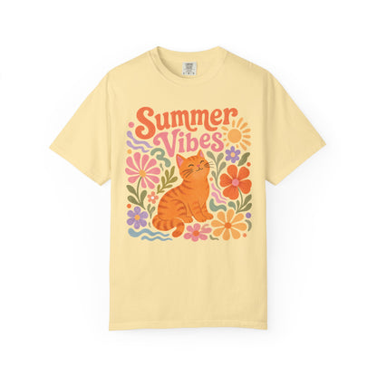 Summer Vibes Cat T-Shirt