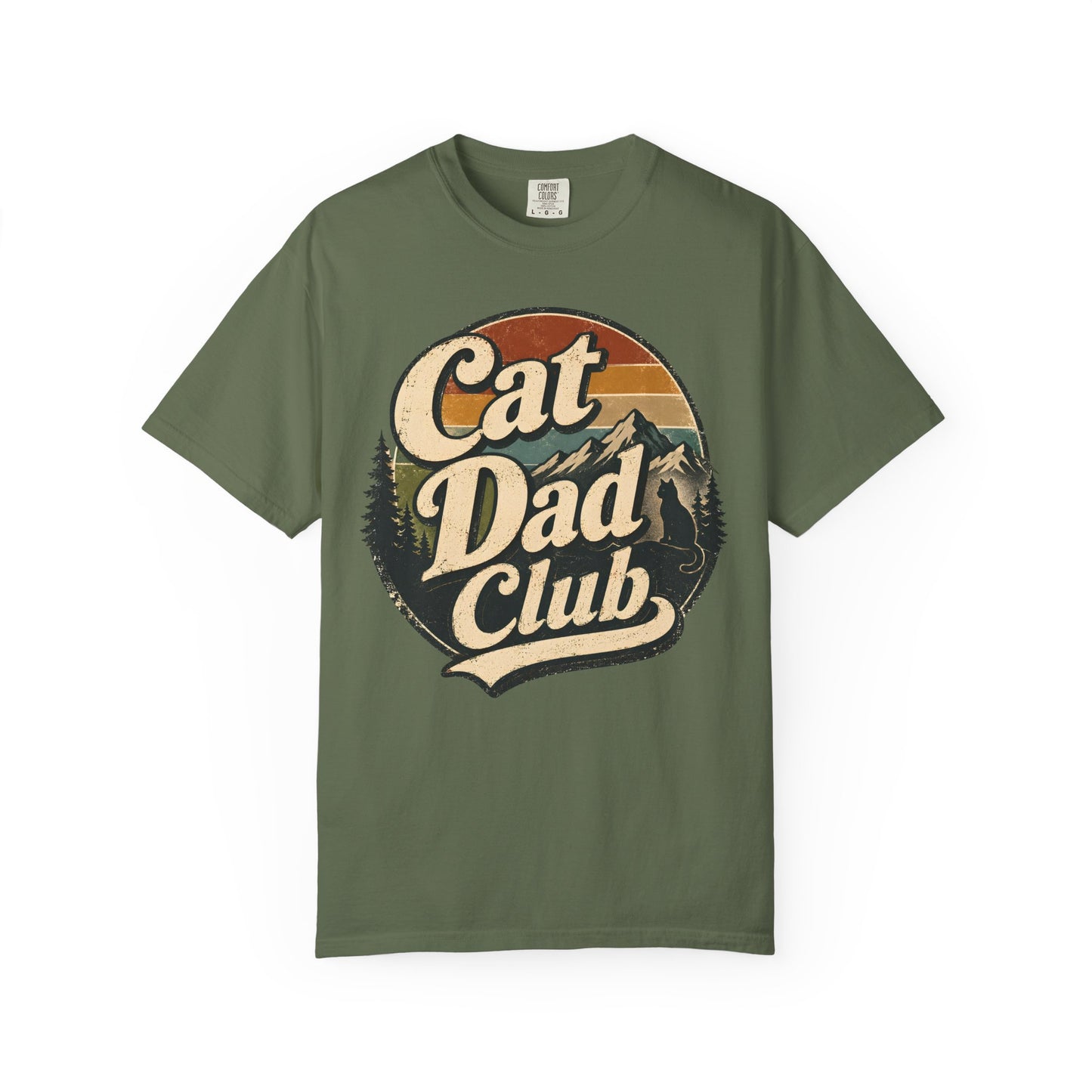 Cat Dad Club T-Shirt