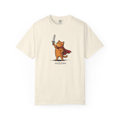 Huzzah Orange Cat T-Shirt
