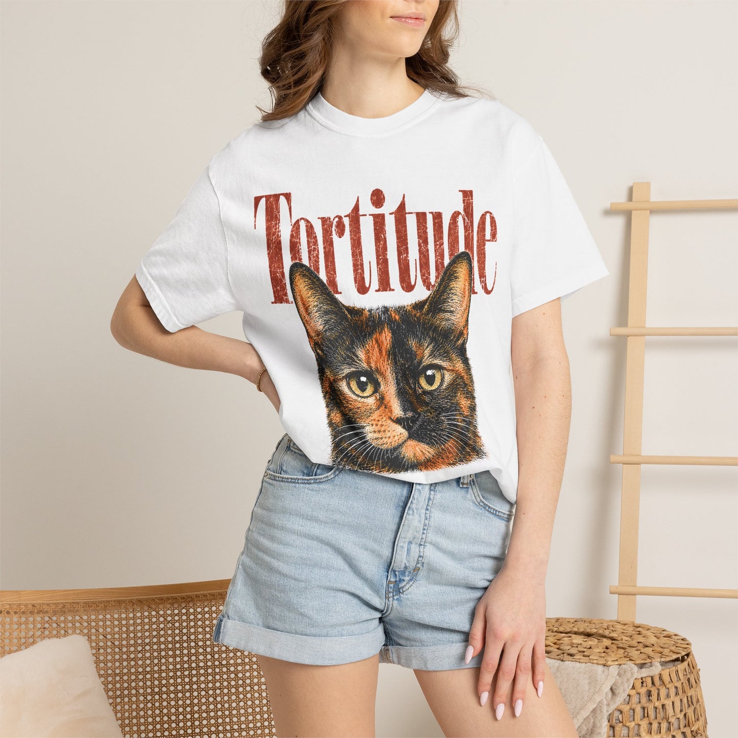 Tortitude Tortie Cat T-Shirt
