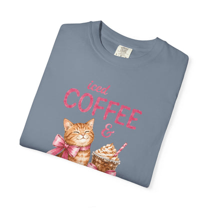 Iced Coffee & Sunshine Cat T-Shirt