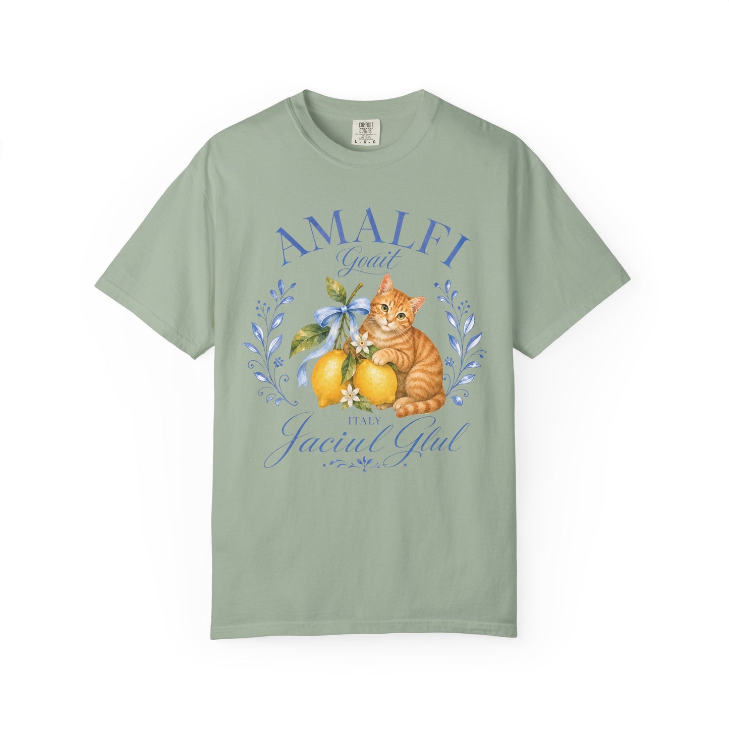 Amalfi Orange Cat T-Shirt