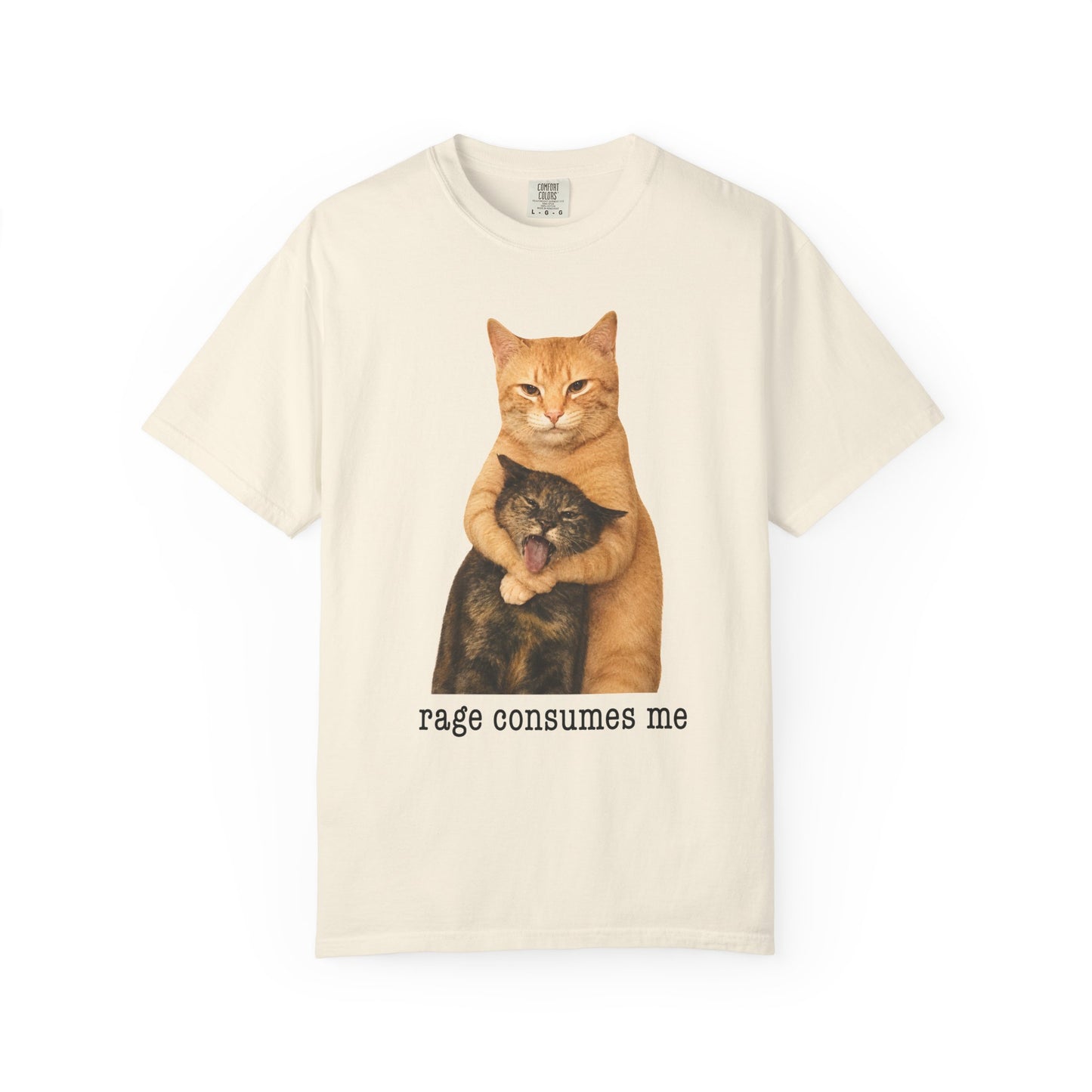 Rage Consumes Me Cat T-Shirt