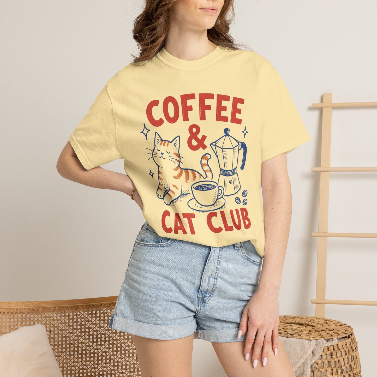 Coffee & Cat Club T-Shirt