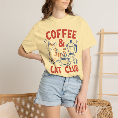 Coffee & Cat Club T-Shirt