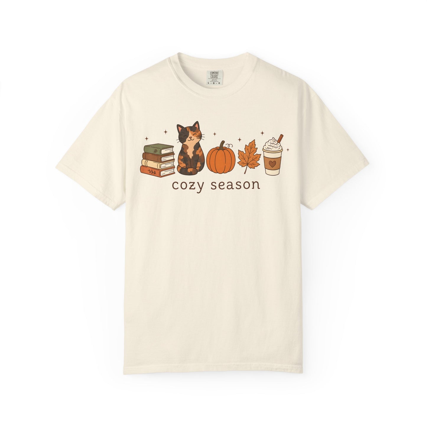 Cozy Season Tortie Cat T-Shirt