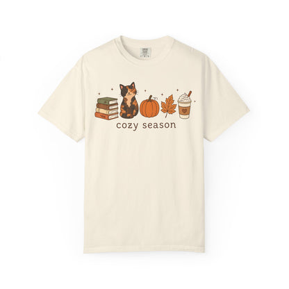 Cozy Season Tortie Cat T-Shirt