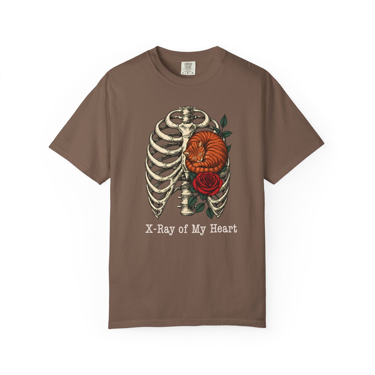 X-Ray of My Heart Cat T-Shirt