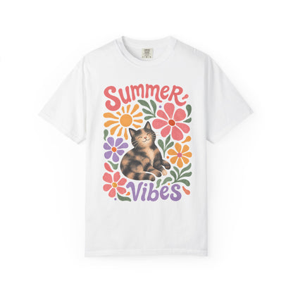 Summer Tortie Cat T-Shirt