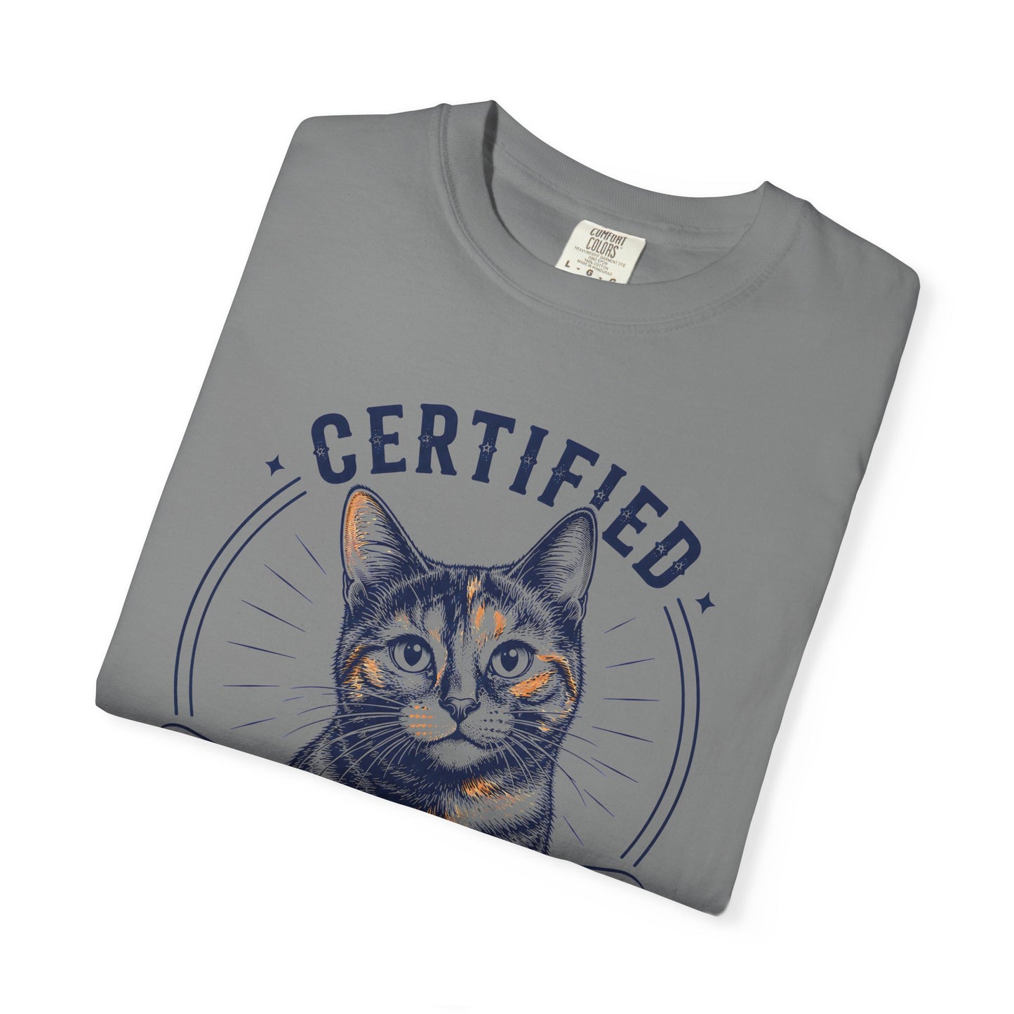 Certified Tortie Dad Cat T-Shirt