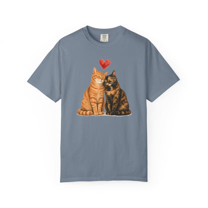 Orange & Tortie Cat T-Shirt