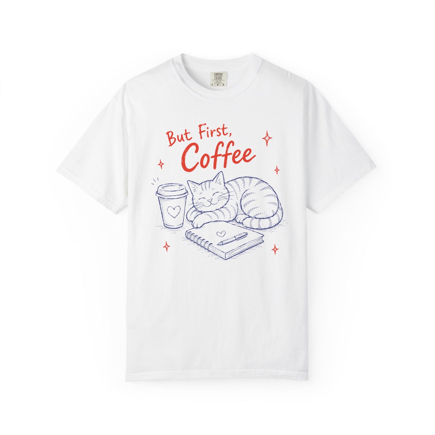 But First Coffee Cat T-Shirt