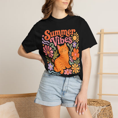 Summer Vibes Cat T-Shirt