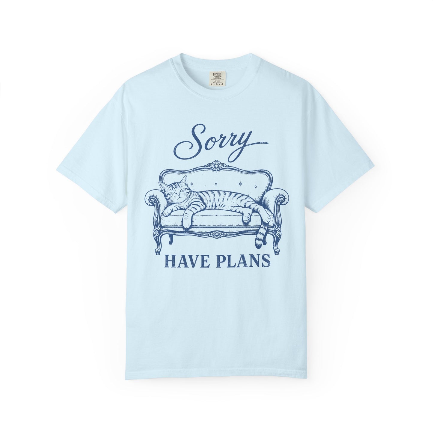 Sorry Have Plans Cat T-Shirt